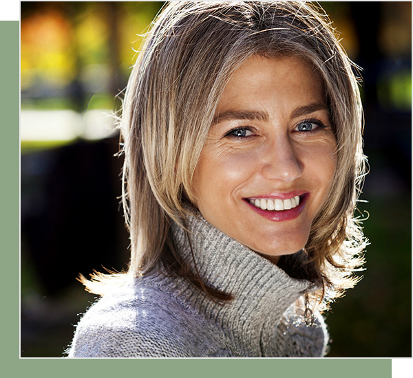 Smiling woman