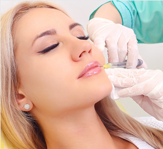 soft tissue fillers face close up